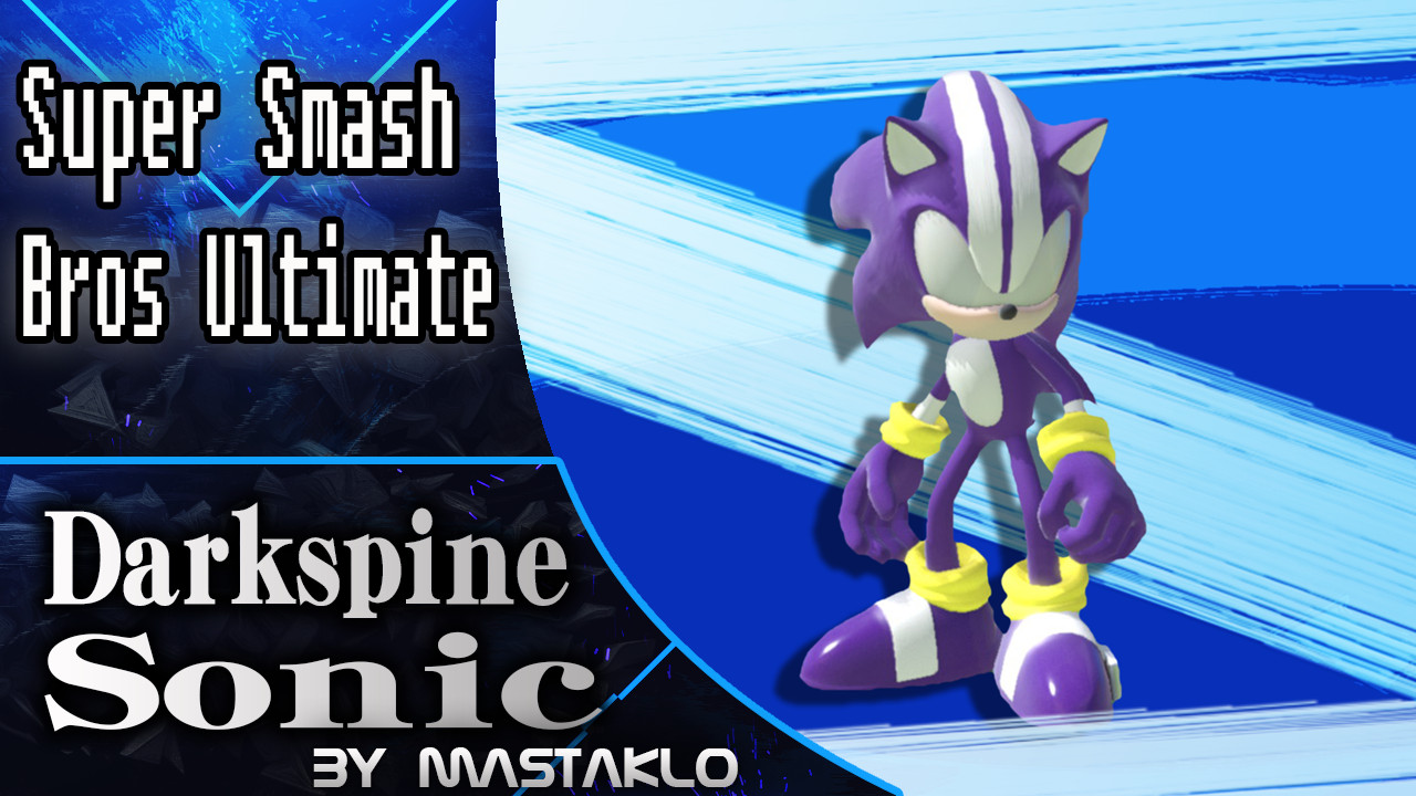 Darkspine Sonic Skin (W.I.P) [Super Smash Flash 2] [Works In Progress]