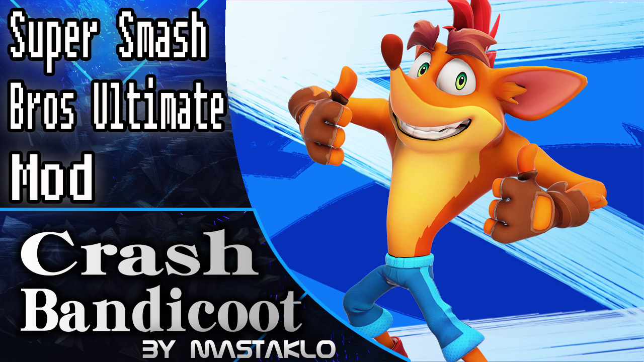 Crash Bandicoot  Super Smash Bros Ultimate Mod 